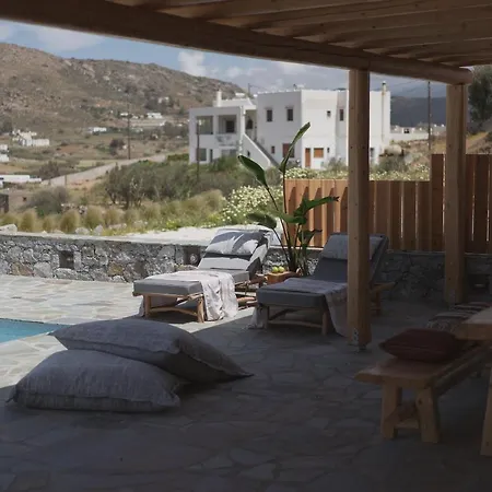 ヴィラ Vouno Luxury Glinado Naxos